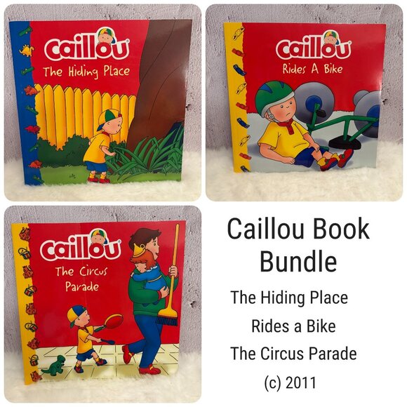 Kids Caillou Book Bundle (SKU: 166MI) - Picture 1 of 11